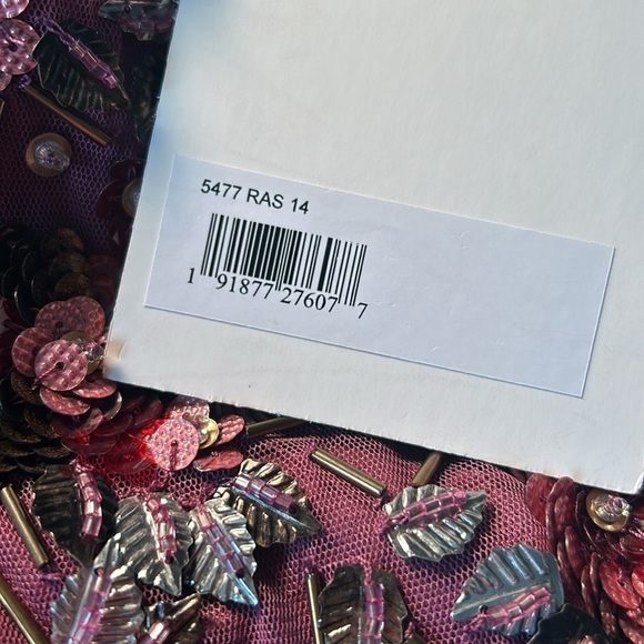 MAC DUGGAL 5477 NWT Floral Embellished Scoop Neck Evening Gown - Picture 10 of 10